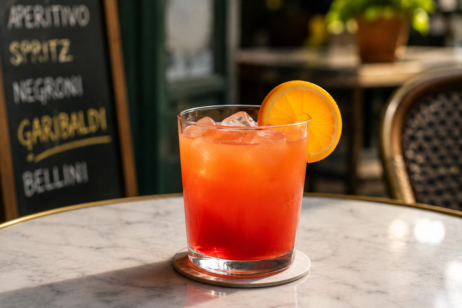Top 7 des Cocktails Italiens les plus Appréciés 6 garibaldi