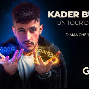 [GINA COMEDY SHOW] KADER BUENO – DIMANCHE 14 DECEMBRE 2025 – 16H00