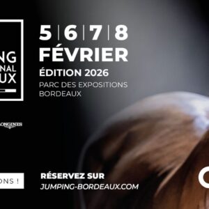 Gina au Jumping International de Bordeaux