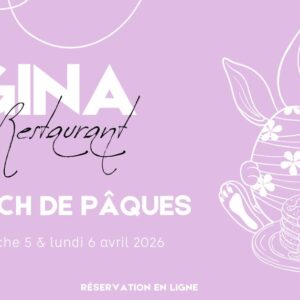 BRUNCH DE PÂQUES - DIMANCHE 5 ET LUNDI 6 AVRIL 2026