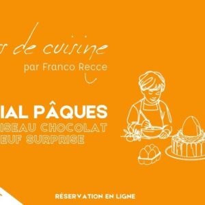 COURS DE CUISINE SPECIAL Pâques - SAMEDI 4 AVRIL 2026