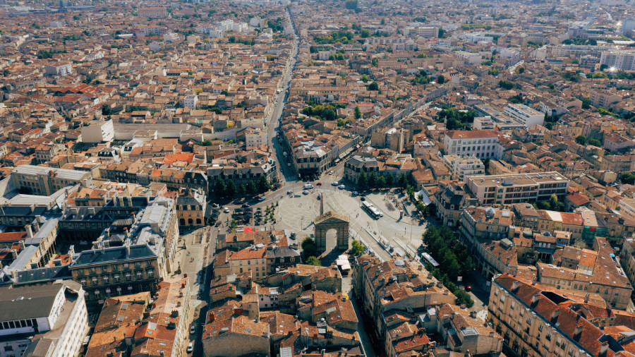 Bordeaux place de la Victoire
