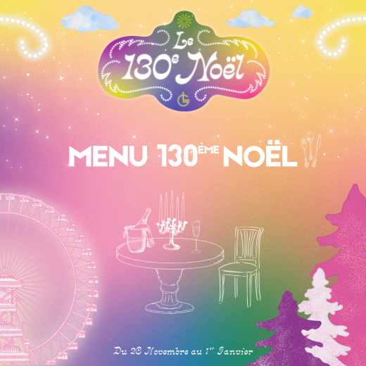 130ème Noël GL x GINA - Menu 130ème - format carré