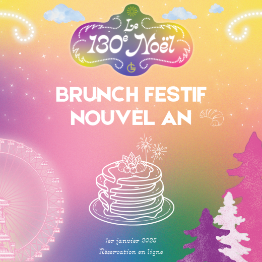 130ème Noël GL x GINA - brunch festif du 1er janvier - format carré