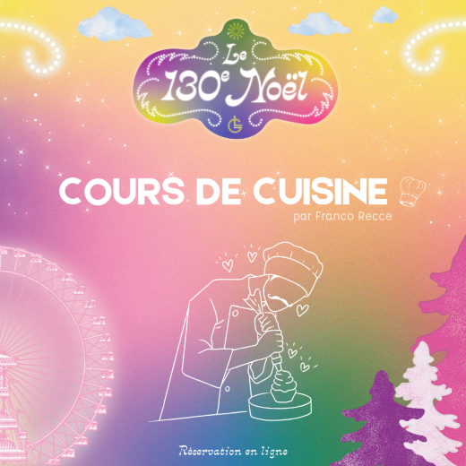 130ème Noël GL x GINA - cours de cuisine - format carré