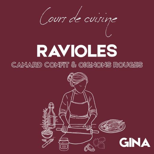 Cours de cuisine ravioles - format carré