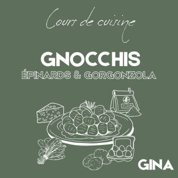 Cours de cuisine special gnocchis - format carré