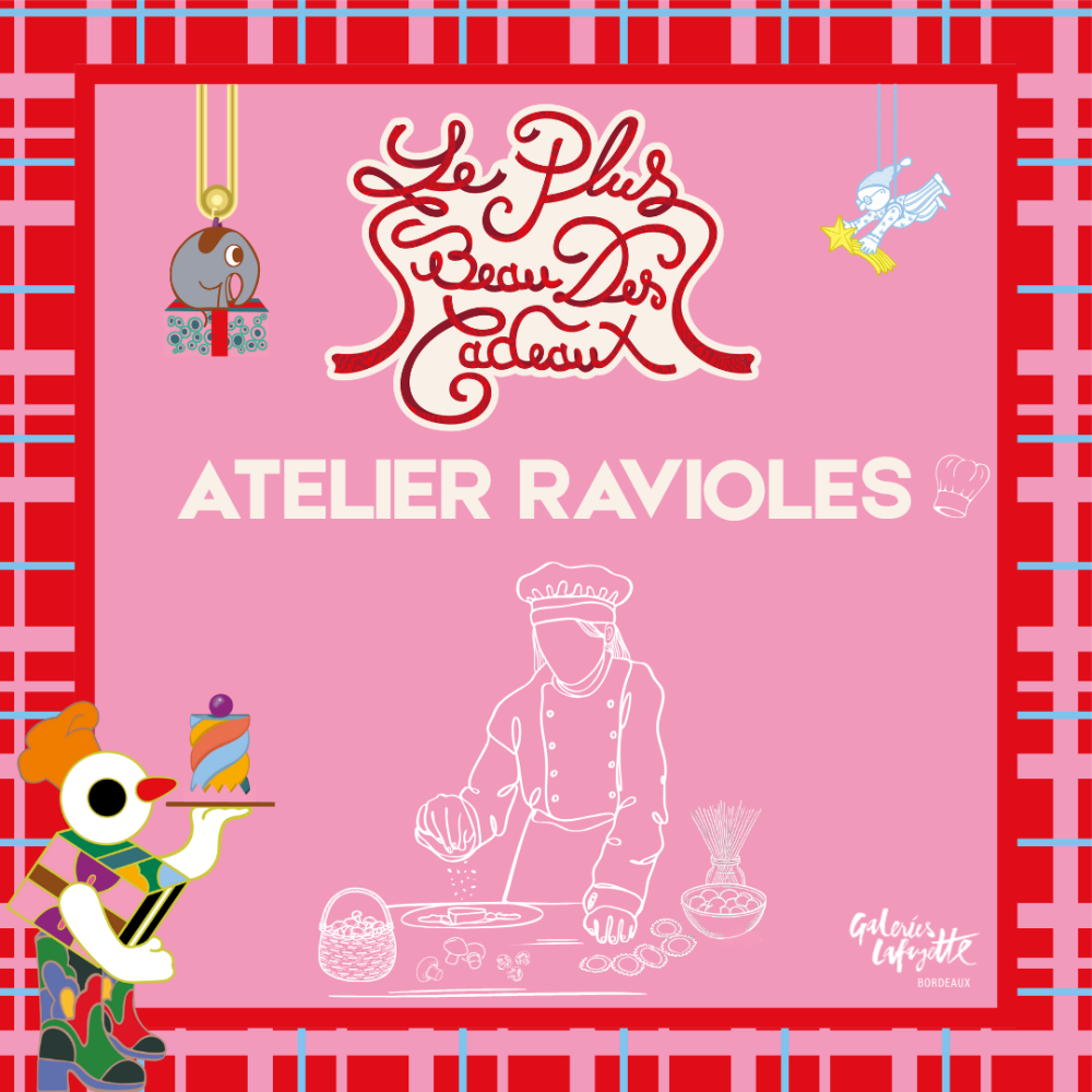 Format carré - ravioles