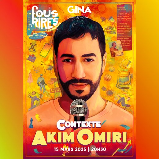 GINA COMEDY SHOW - Akim Omiri Bordeaux