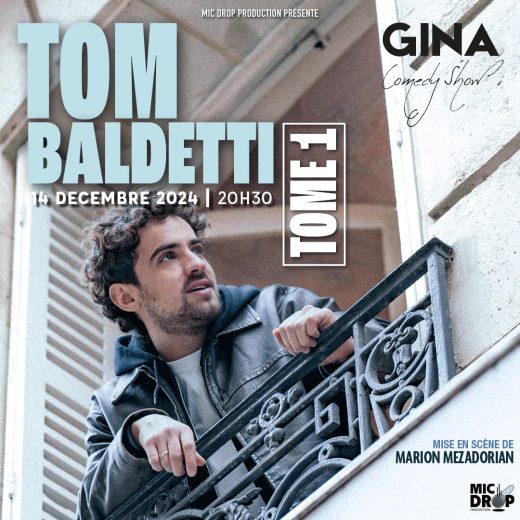 GINA COMEDY SHOW - Tom Baldetti - format carré