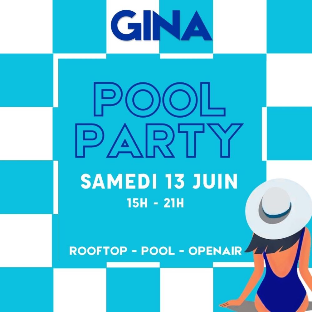 POOL PARTY - 13 juin - format carré
