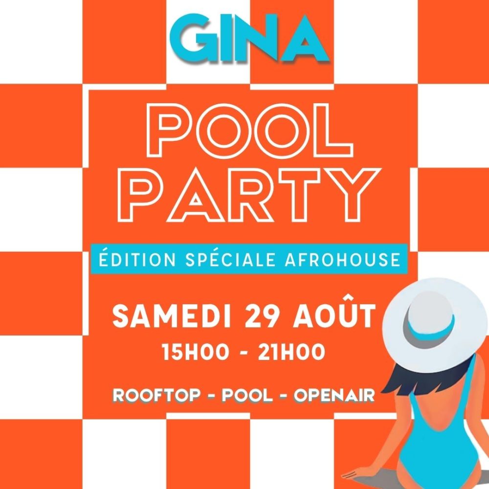 POOL PARTY GINA - 29 août 2026