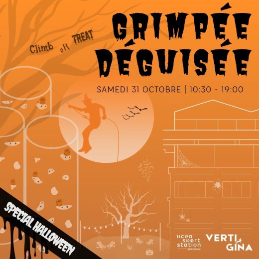 grimpée déguisée halloween - format carré